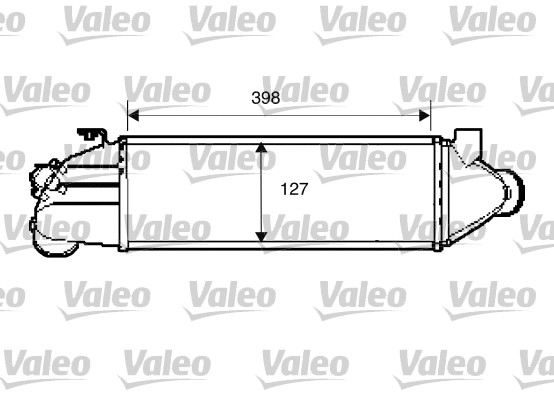 VALEO VAL817891 töltőlevegőhűtő