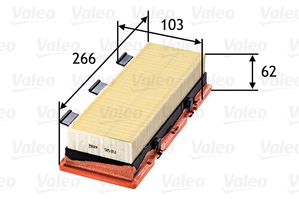 VALEO VAL585053 légszűrő