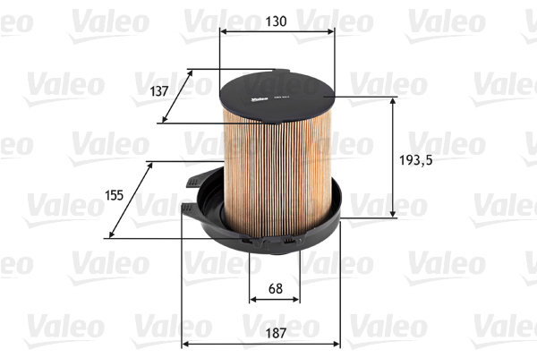 VALEO VAL585603 légszűrő