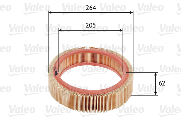 VALEO VAL585607 légszűrő