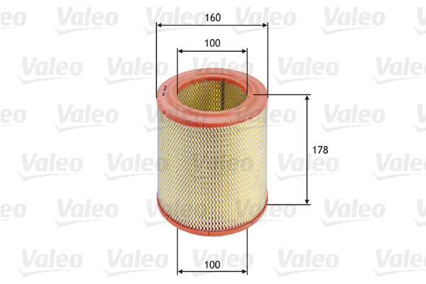 VALEO VAL585618 légszűrő