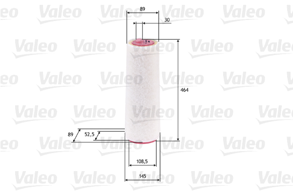 VALEO VAL585625 légszűrő