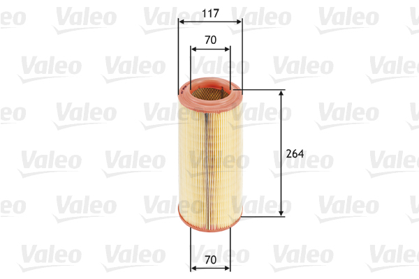 VALEO VAL585626 légszűrő