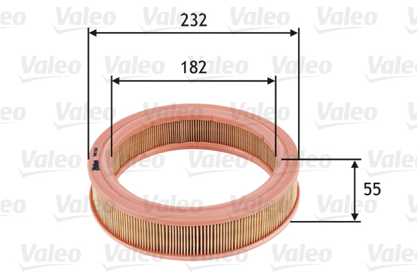 VALEO VAL585632 légszűrő