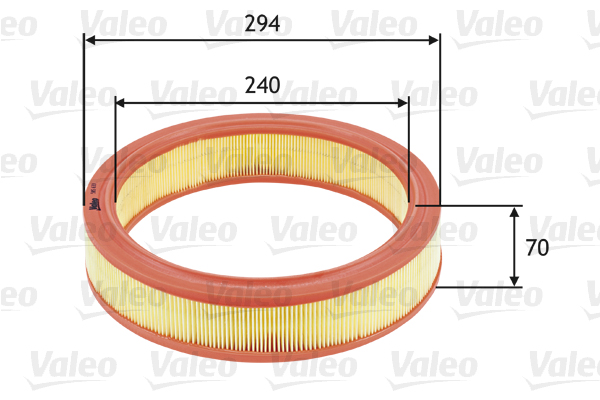 VALEO VAL585633 légszűrő