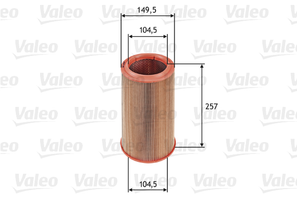 VALEO VAL585639 légszűrő