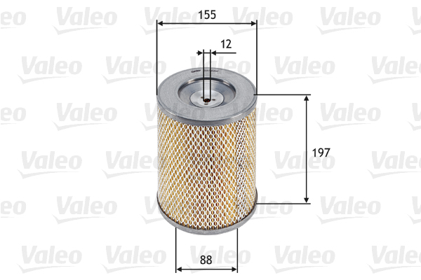 VALEO VAL585666 légszűrő