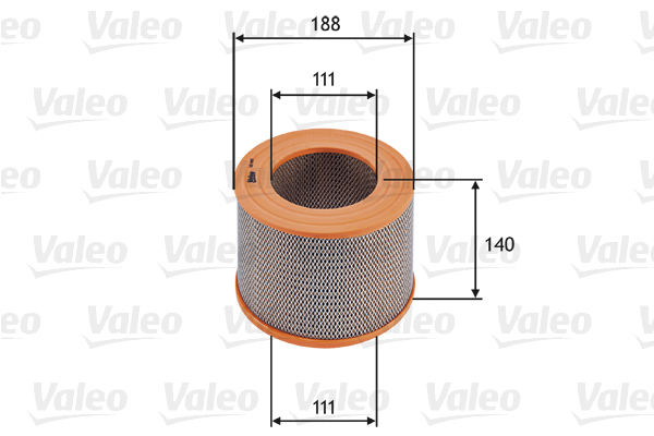 VALEO VAL585685 légszűrő