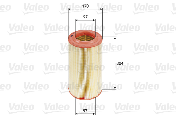 VALEO VAL585694 légszűrő