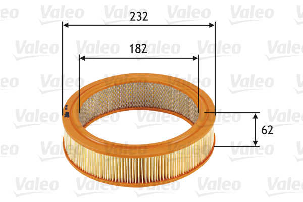 VALEO VAL585696 FILTR POWIETRZA  OKRAGLY