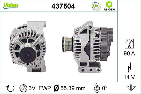 VALEO 437504 Generátor