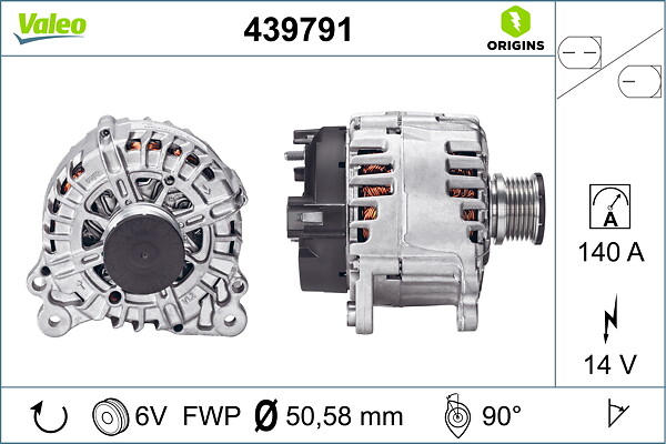 VALEO 439791 generátor