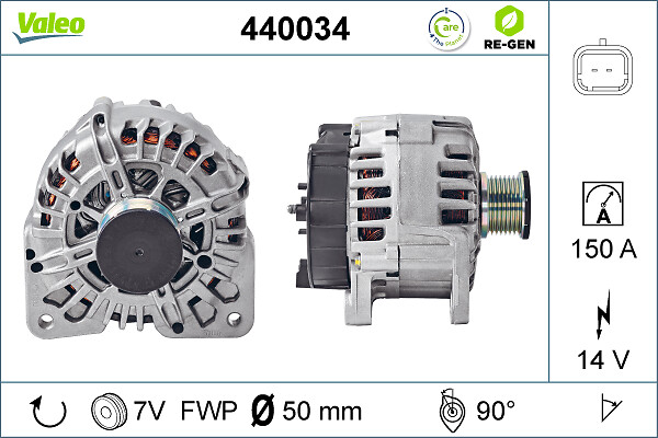 VALEO VAL440034 Generátor