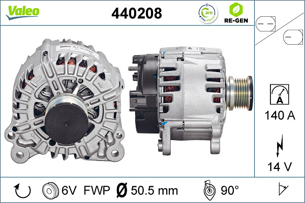 VALEO 440208 generátor - felújított