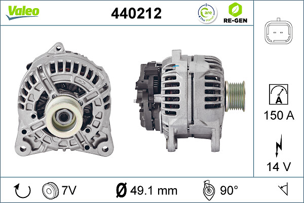 VALEO 440212 Generátor