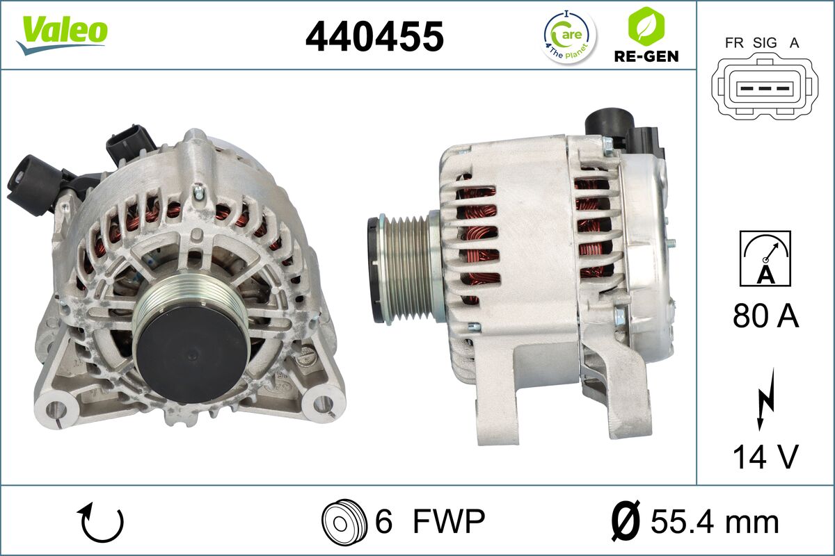 QWP 1009553704 WGE357N - generátor