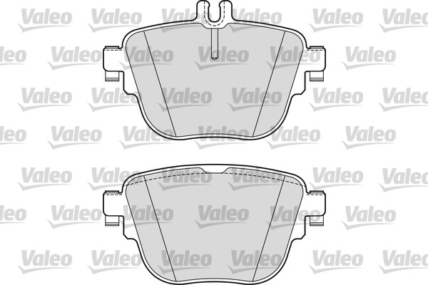 VALEO VAL302308 fékbetét készlet, tárcsafék