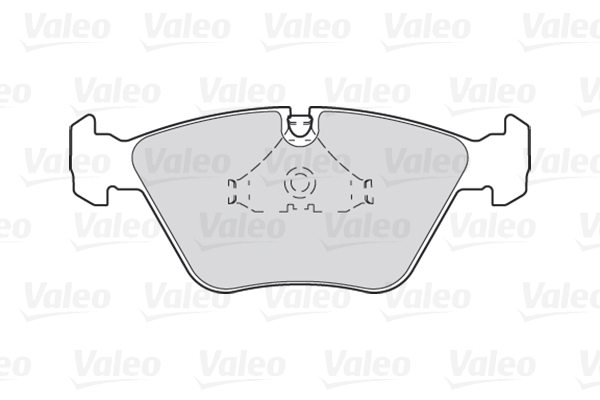 VALEO VAL301231 fékbetét készlet, tárcsafék