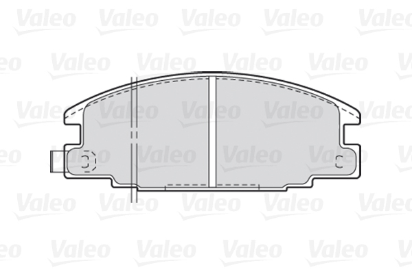 VALEO VAL301020 fékbetét készlet, tárcsafék