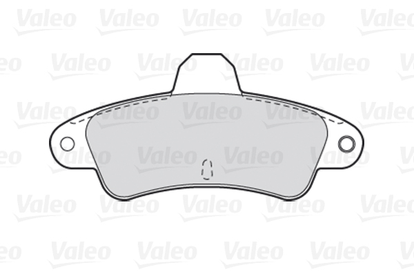 VALEO VAL301005 fékbetét készlet, tárcsafék