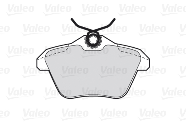 VALEO VAL301581 fékbetét készlet, tárcsafék