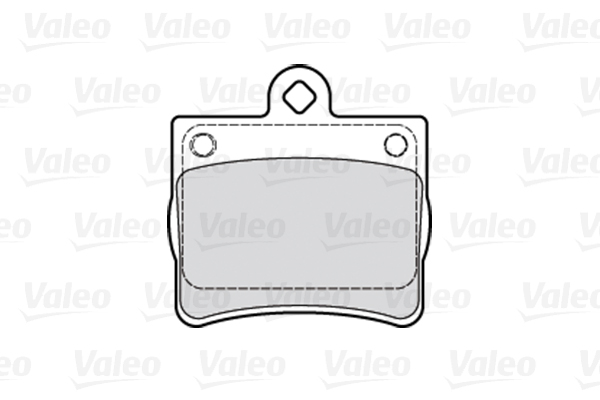 VALEO VAL301763 fékbetét készlet, tárcsafék