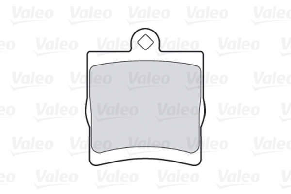 VALEO VAL301444 fékbetét készlet, tárcsafék