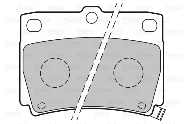 VALEO VAL301778 fékbetét készlet, tárcsafék