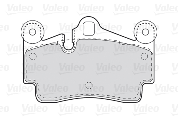 VALEO VAL301770 fékbetét készlet, tárcsafék