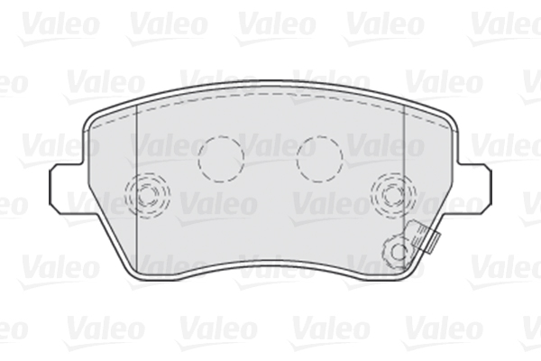 VALEO VAL301641 fékbetét készlet, tárcsafék