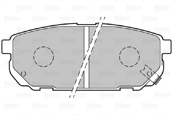 VALEO VAL301823 fékbetét készlet, tárcsafék