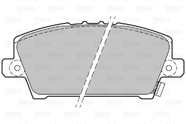 VALEO VAL301803 fékbetét készlet, tárcsafék