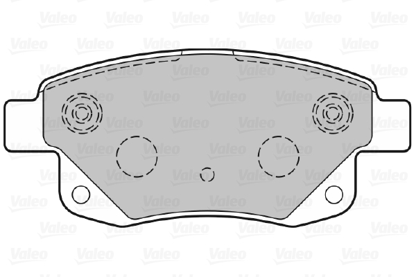 VALEO VAL301738 fékbetét készlet, tárcsafék