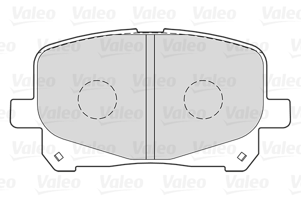 VALEO VAL301025 fékbetét készlet, tárcsafék