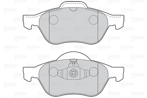 VALEO VAL301026 fékbetét készlet, tárcsafék