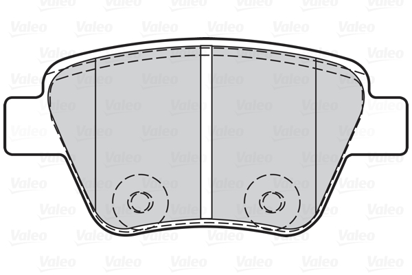 VALEO VAL302134 fékbetét készlet, tárcsafék