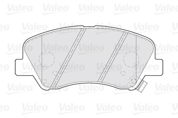 VALEO VAL301021 fékbetét készlet, tárcsafék