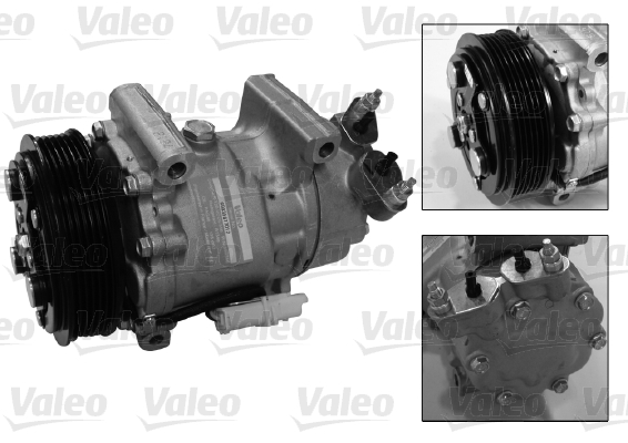 VALEO VAL813189 KOMPRESOR KLIMATYZACJI PEUGEOT 206. 307. PARTNER
