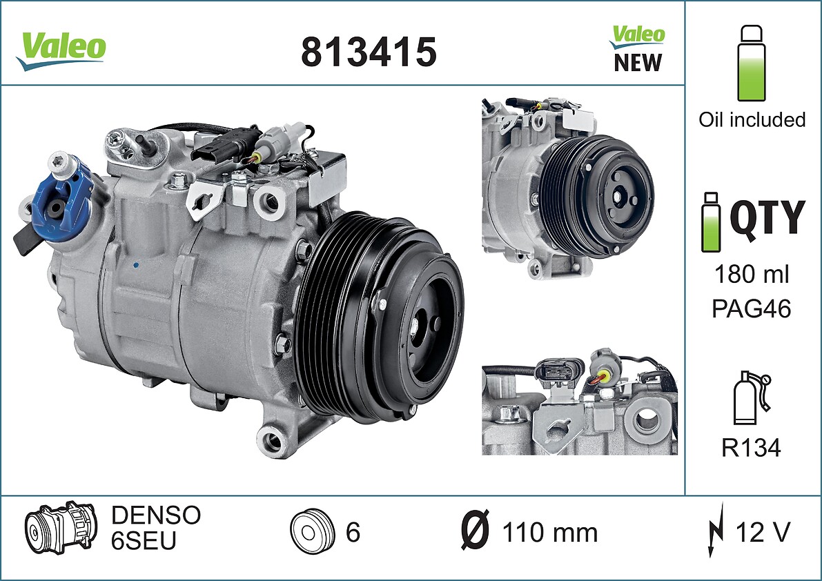 VALEO VAL813415 Klímakompresszor