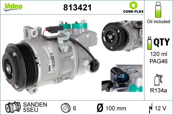 VALEO 813421V Klímakompresszor