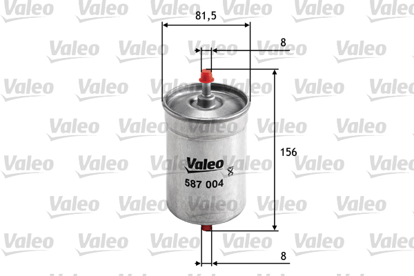 VALEO VAL587004 Üzemanyagszűrő