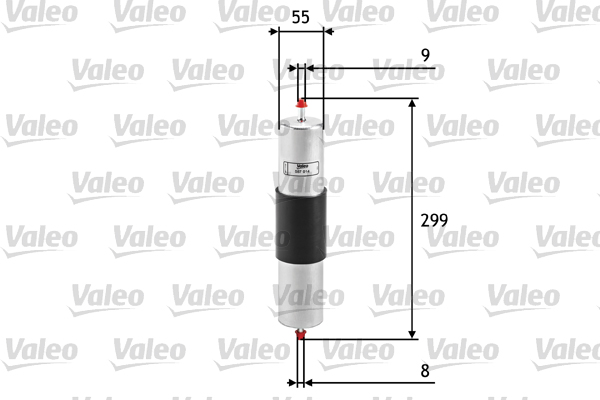 VALEO VAL587014 Üzemanyagszűrő