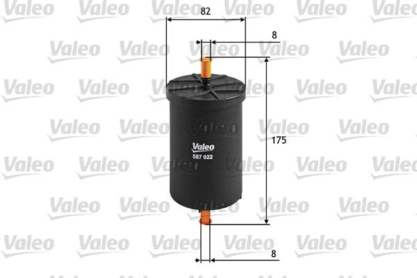 VALEO VAL587022 Üzemanyagszűrő, gázolajszűrő, benzinszűrő