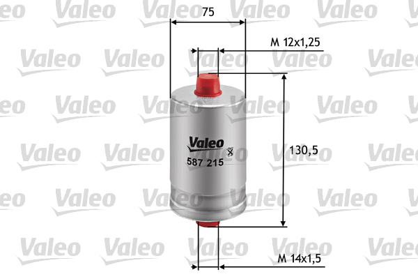 VALEO VAL587215 Üzemanyagszűrő