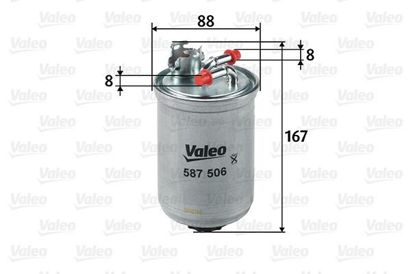 VALEO VAL587506 Üzemanyagszűrő