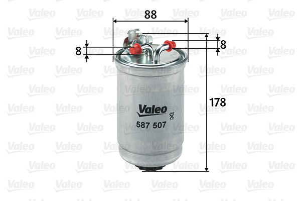 VALEO VAL587507 Üzemanyagszűrő