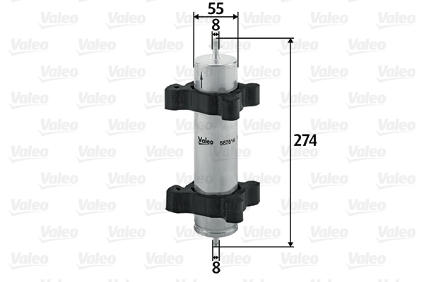 VALEO VAL587514 Üzemanyagszűrő