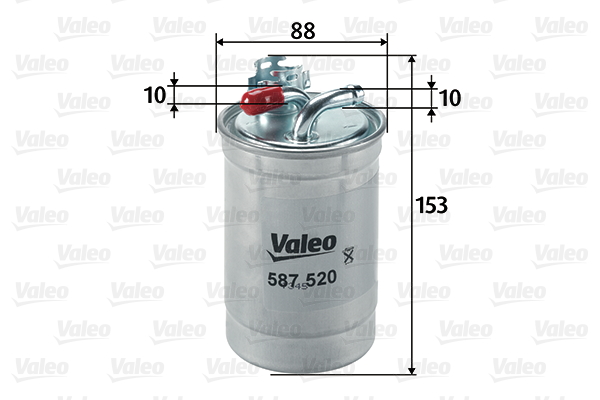 VALEO VAL587520 Üzemanyagszűrő