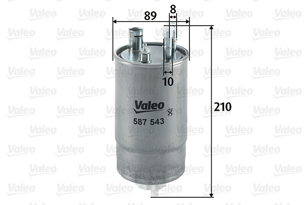 VALEO VAL587543 Üzemanyagszűrő