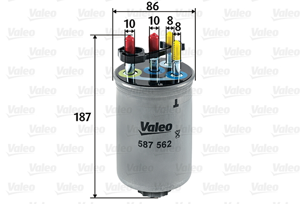 VALEO VAL587562 Üzemanyagszűrő